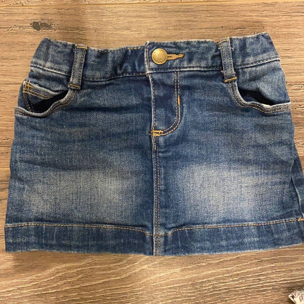 Toddler jean skirt. Perfect condition